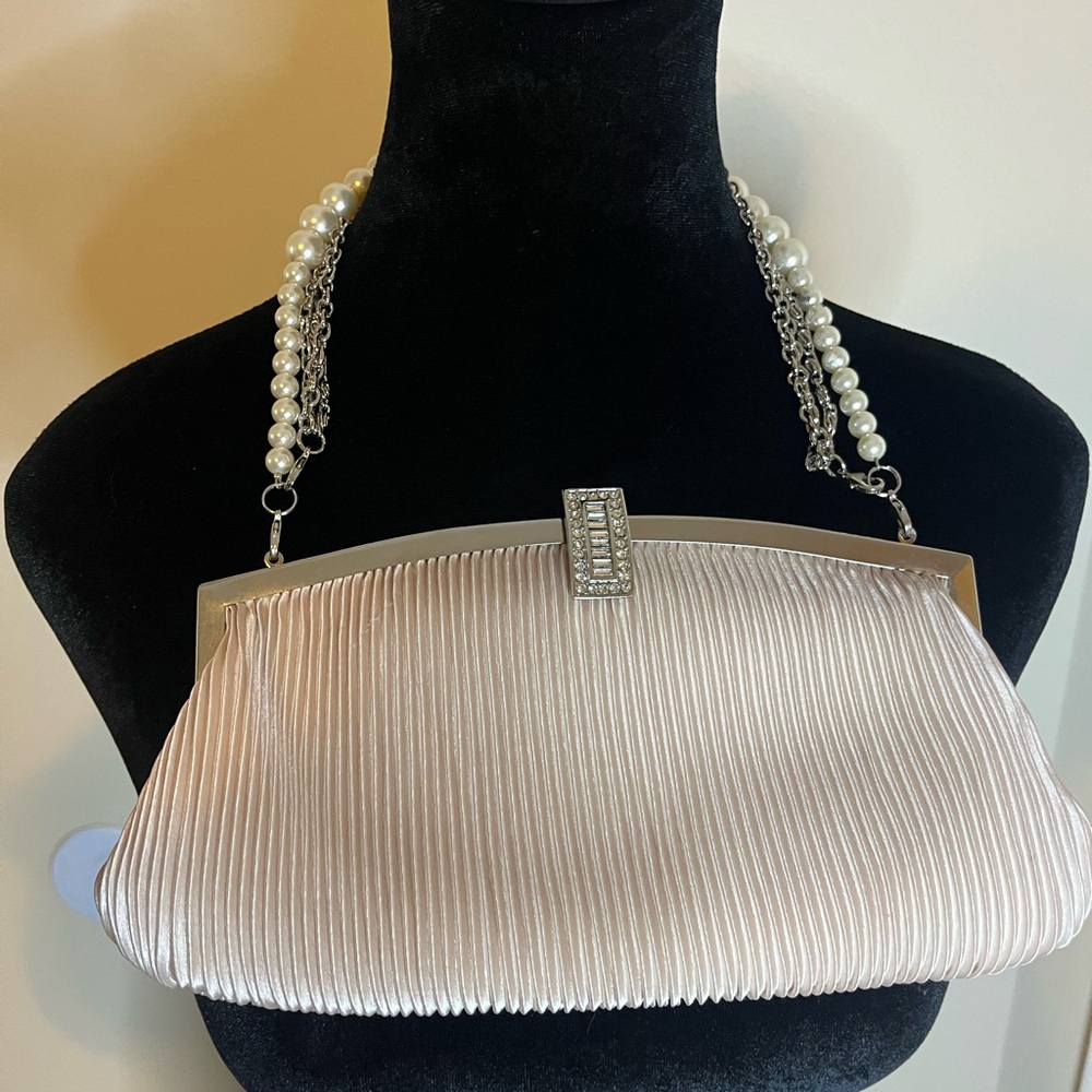 ICB Cream Evening Clutch